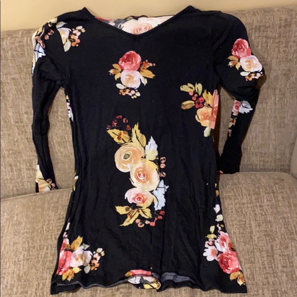 Juniors floral dress